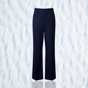 Ralph Lauren Collection Purple Label Navy Blue 100% Wool Trousers Size 10